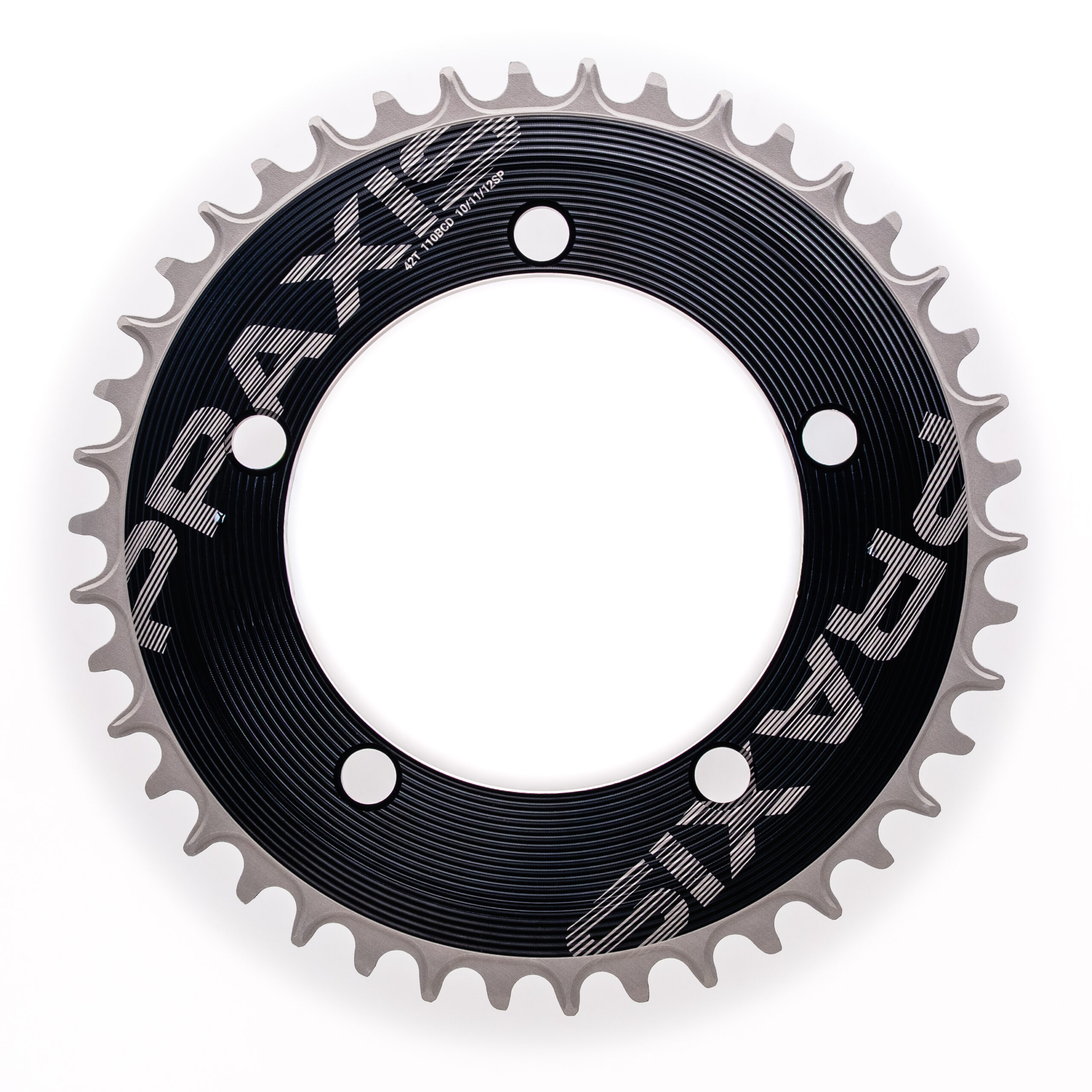 Praxis Chainring 1x Aero 110BCD M8 54T Black/Silver