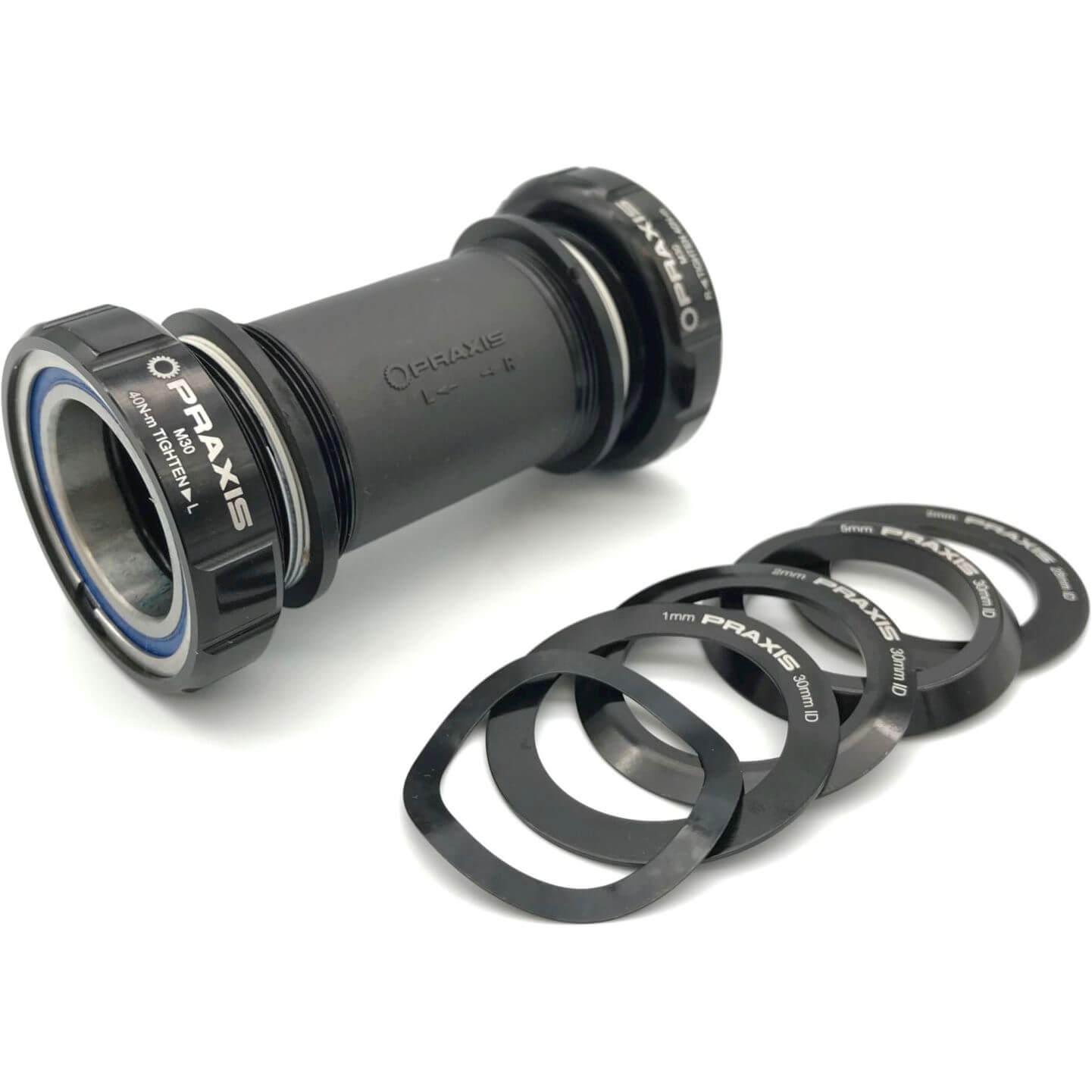 Praxis Crankset Adapter M30 BSA Road/MTB 68-73mm