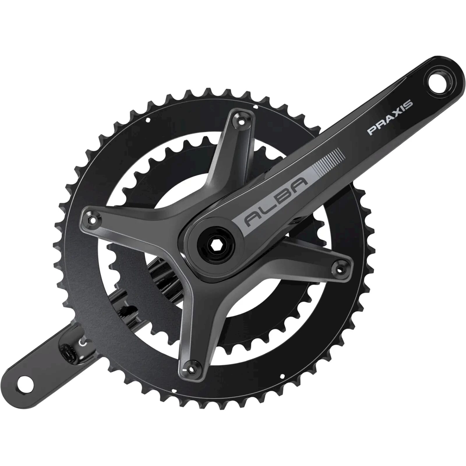 Praxis Crankset Alba M30 DM 175mm 50/34T LT2 10/11/12sp