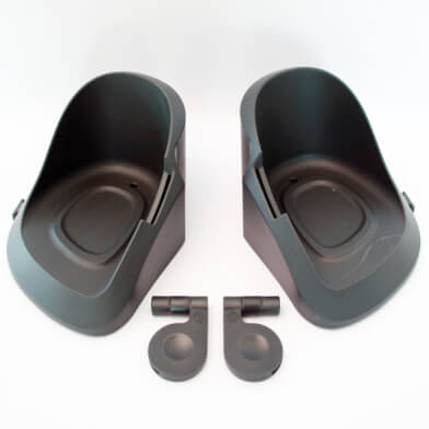 Qibbel Foot Boxes For Front Rear Seat