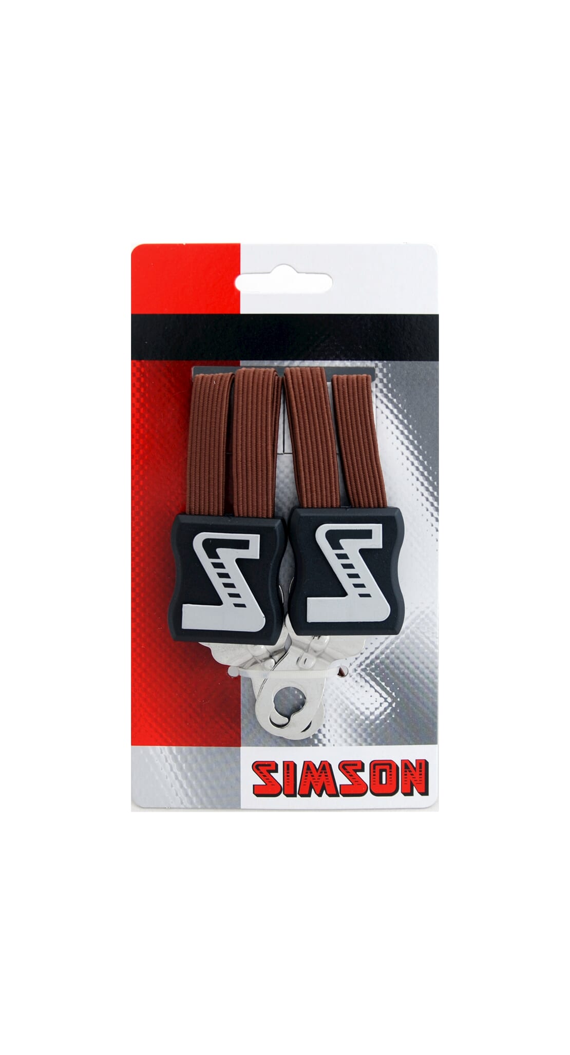 Simson Long Brown Ratchet Strap