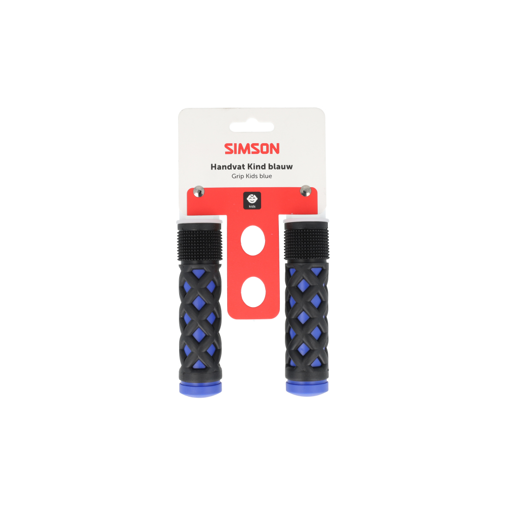 Simson Handlebar Grips Children Cobalt Black