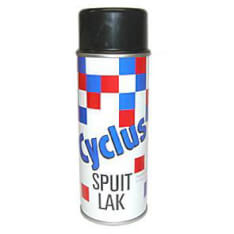 Cycle Spray Paint 400cc Black Gloss