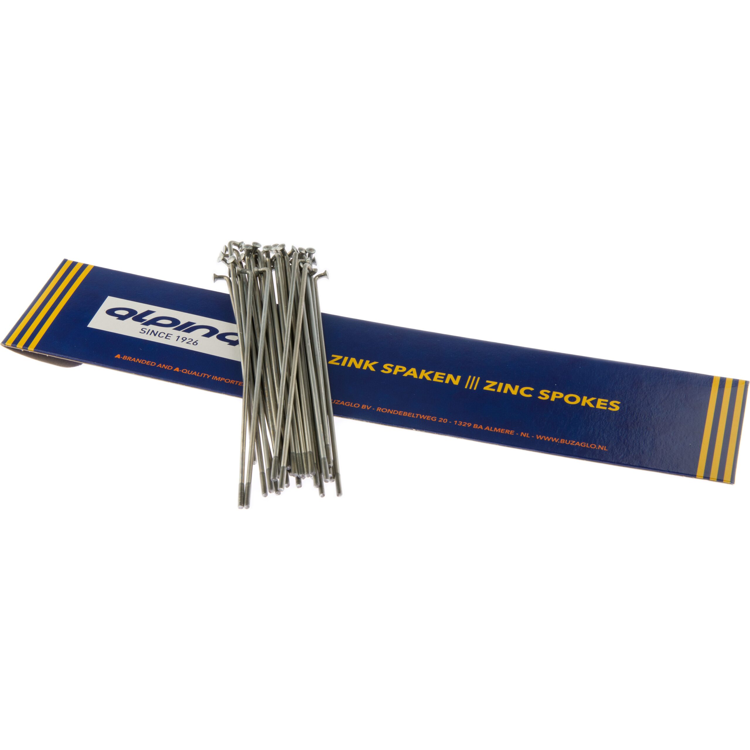 Alp Spoke 12-302mm Zinc Silver (18 Pieces)