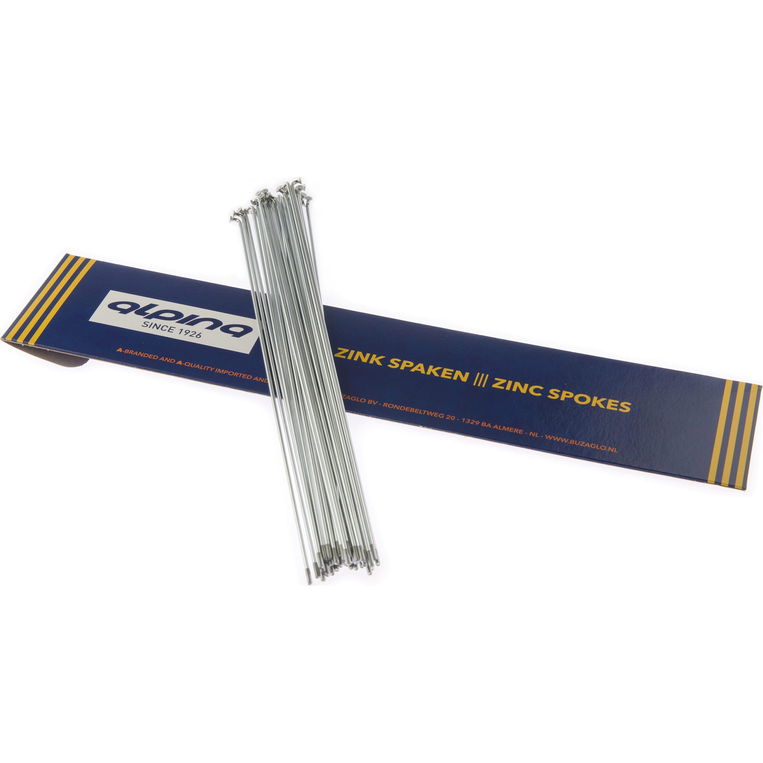 Alp Spoke 14-165mm Zinc Silver (36 Pieces)