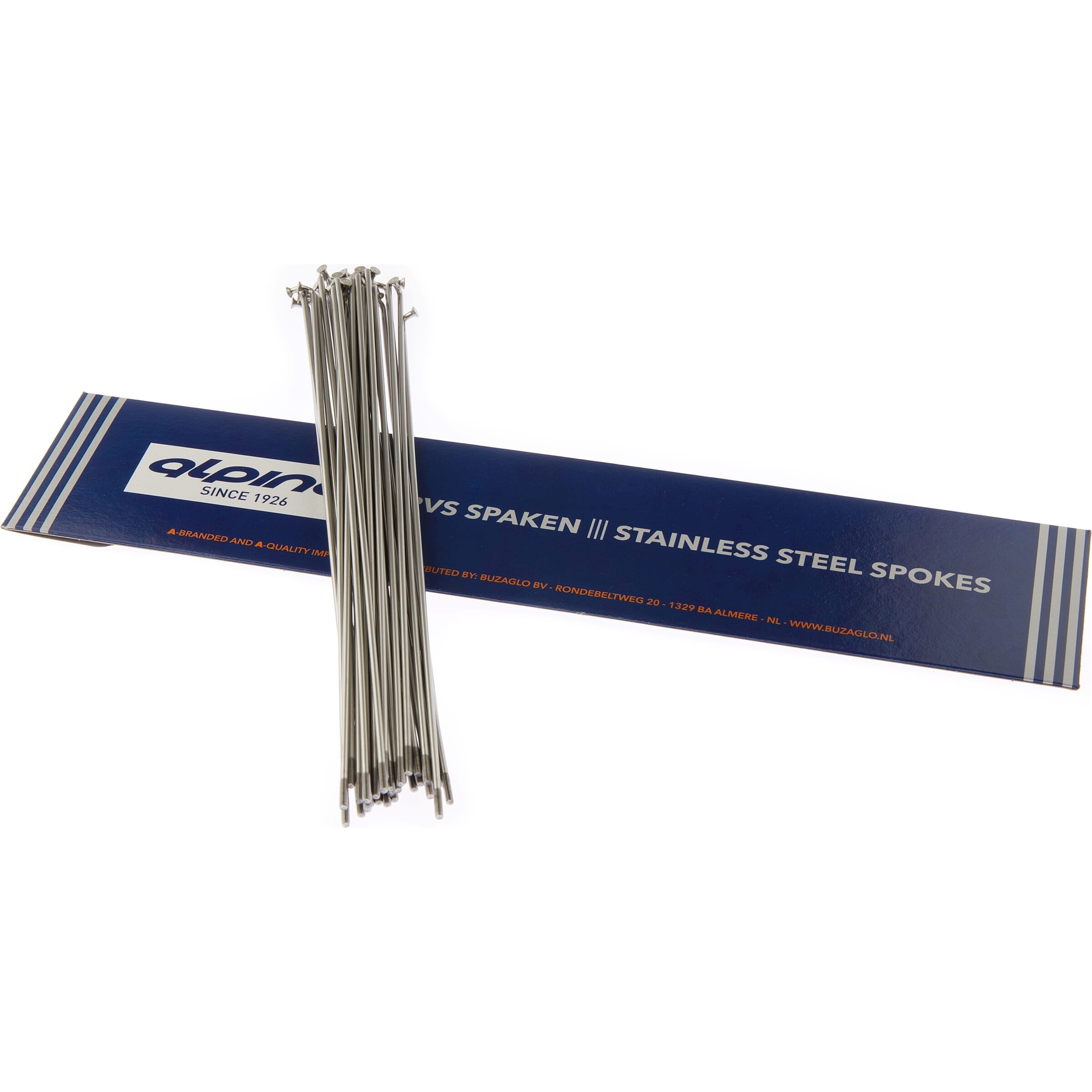 Alp Spoke LDR 13-250mm Stainless Steel Silver (36 Pieces) Alp Spoke LDR 13-250mm Stainless Steel Silver (36 Pieces)