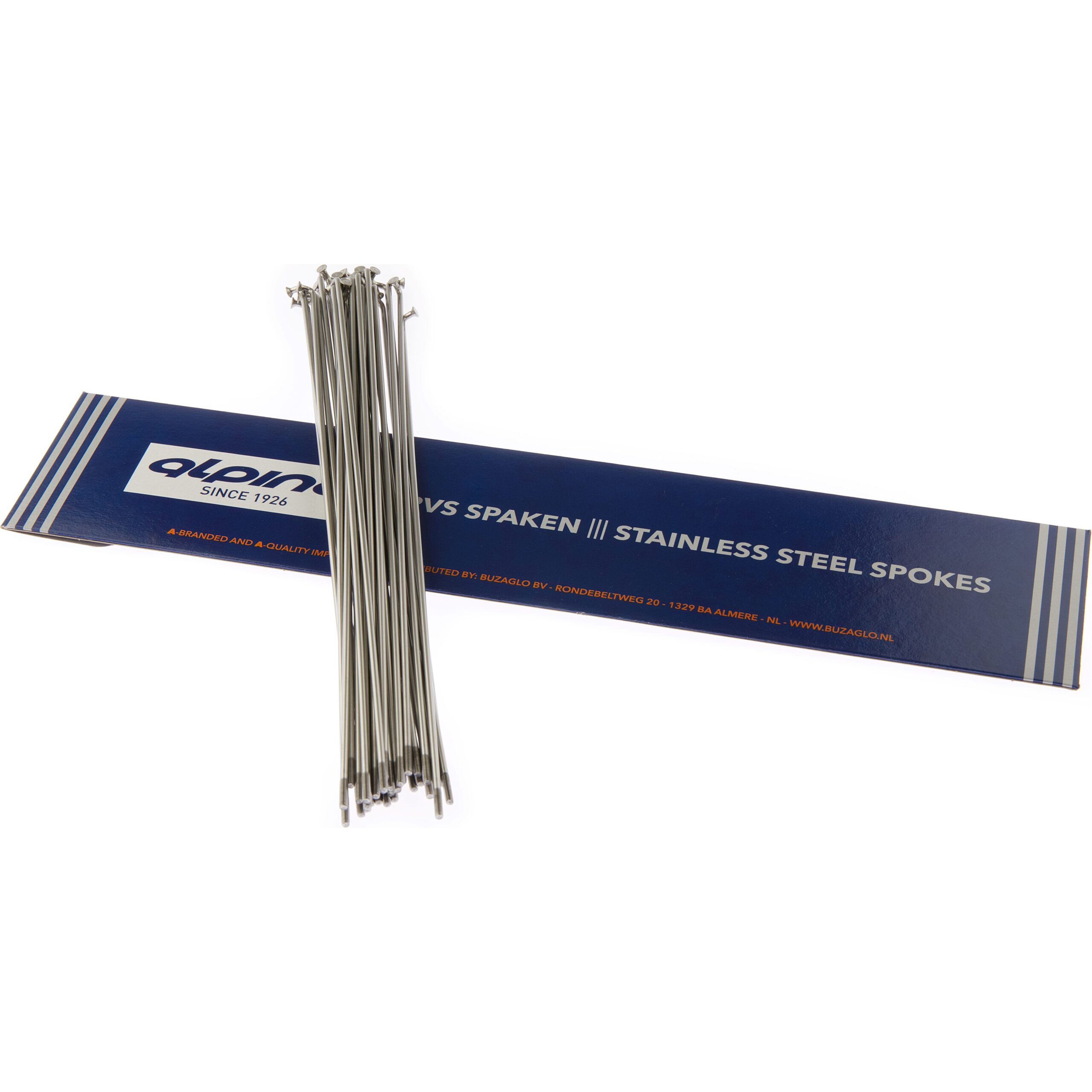 Alp Spoke LDR 13-298mm Stainless Steel Silver (36 Pieces)