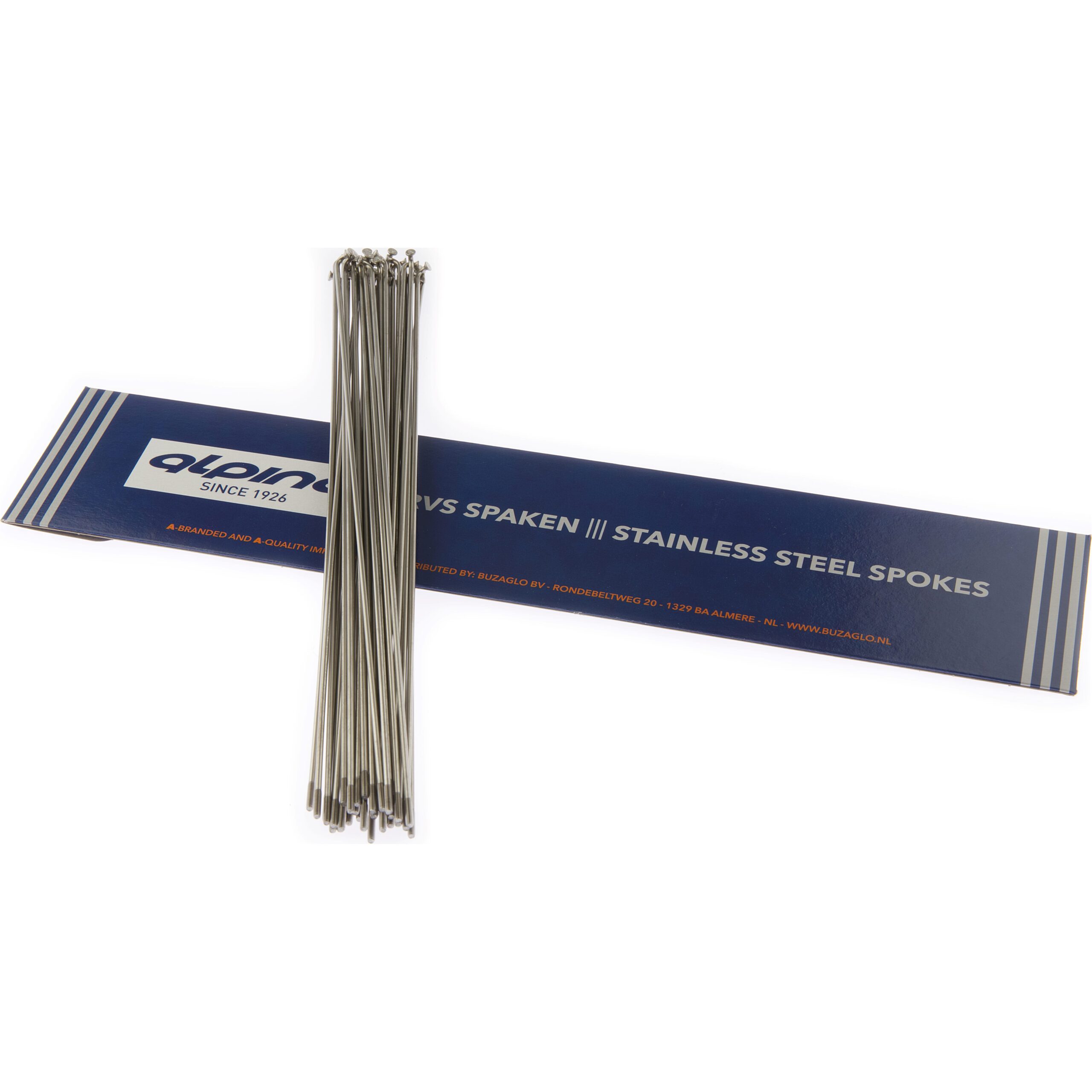 Alp Spoke LDR 14-257mm Stainless Steel Silver (36 Pieces)