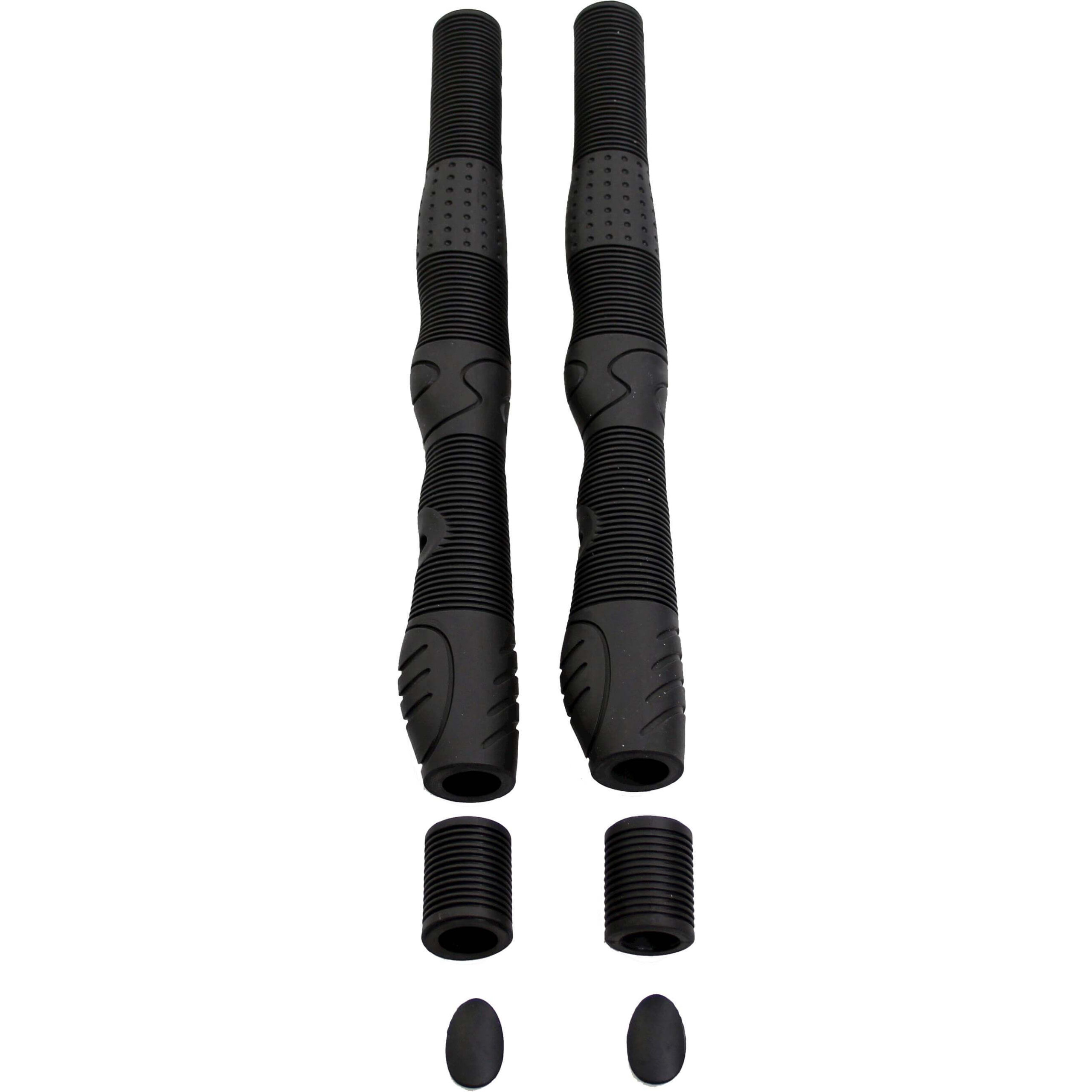 Ergotec Handlebar Foam Set Ergo-Vario Black