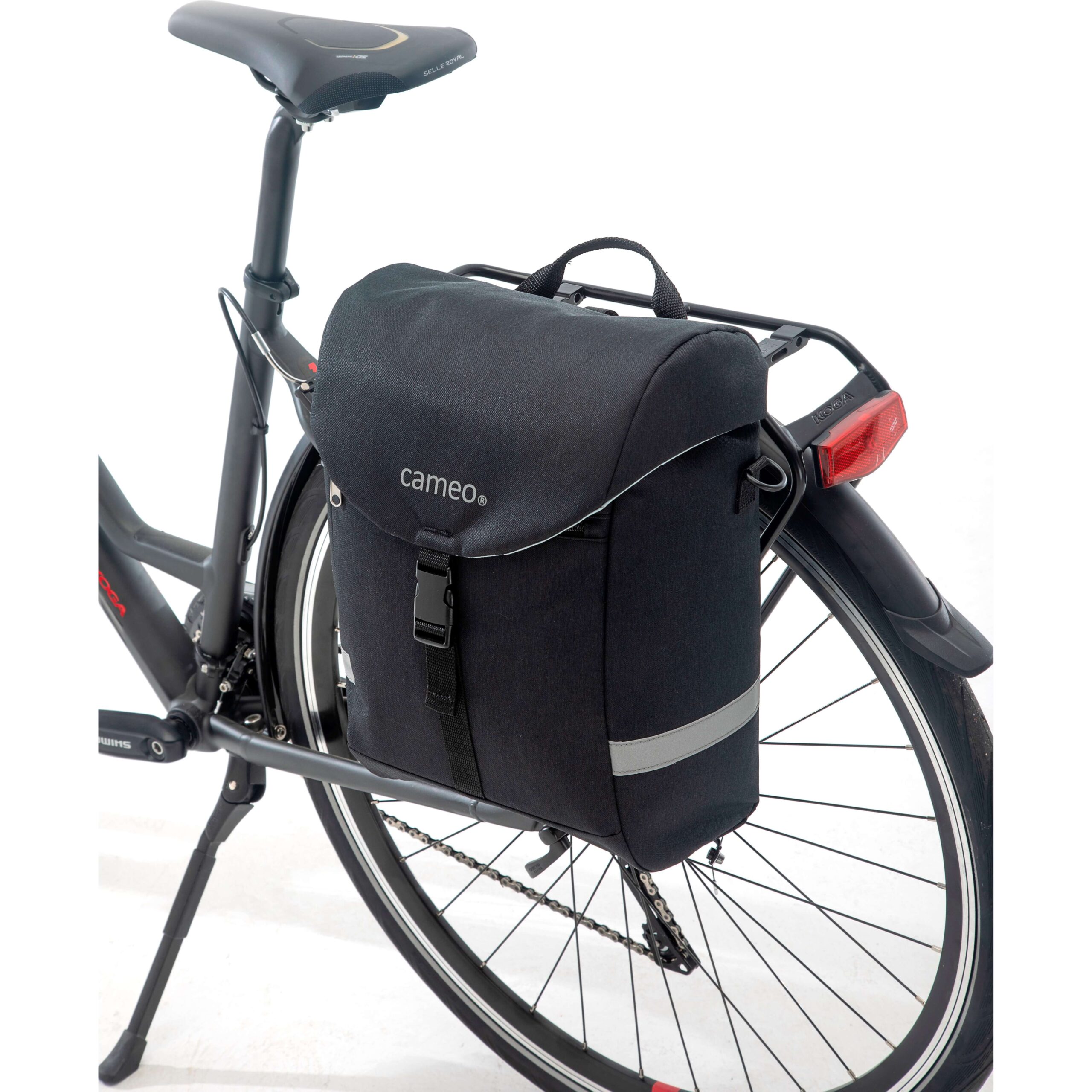 Cameo Single Bike Bag Sports Bag Black 14L Cameo Single Bike Bag Sports Bag Black 14L