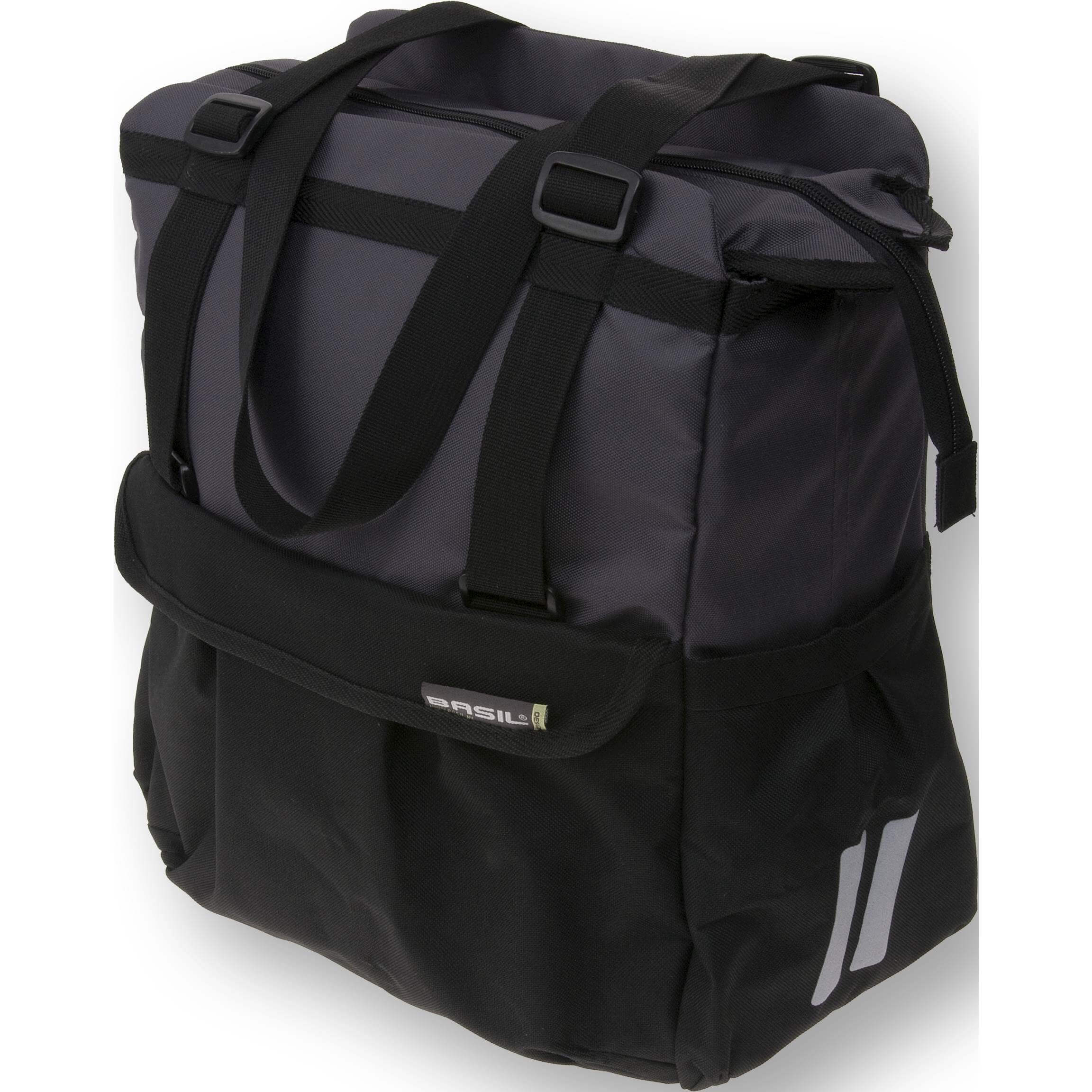 Basil Shoppertas XL Black Antra 20L