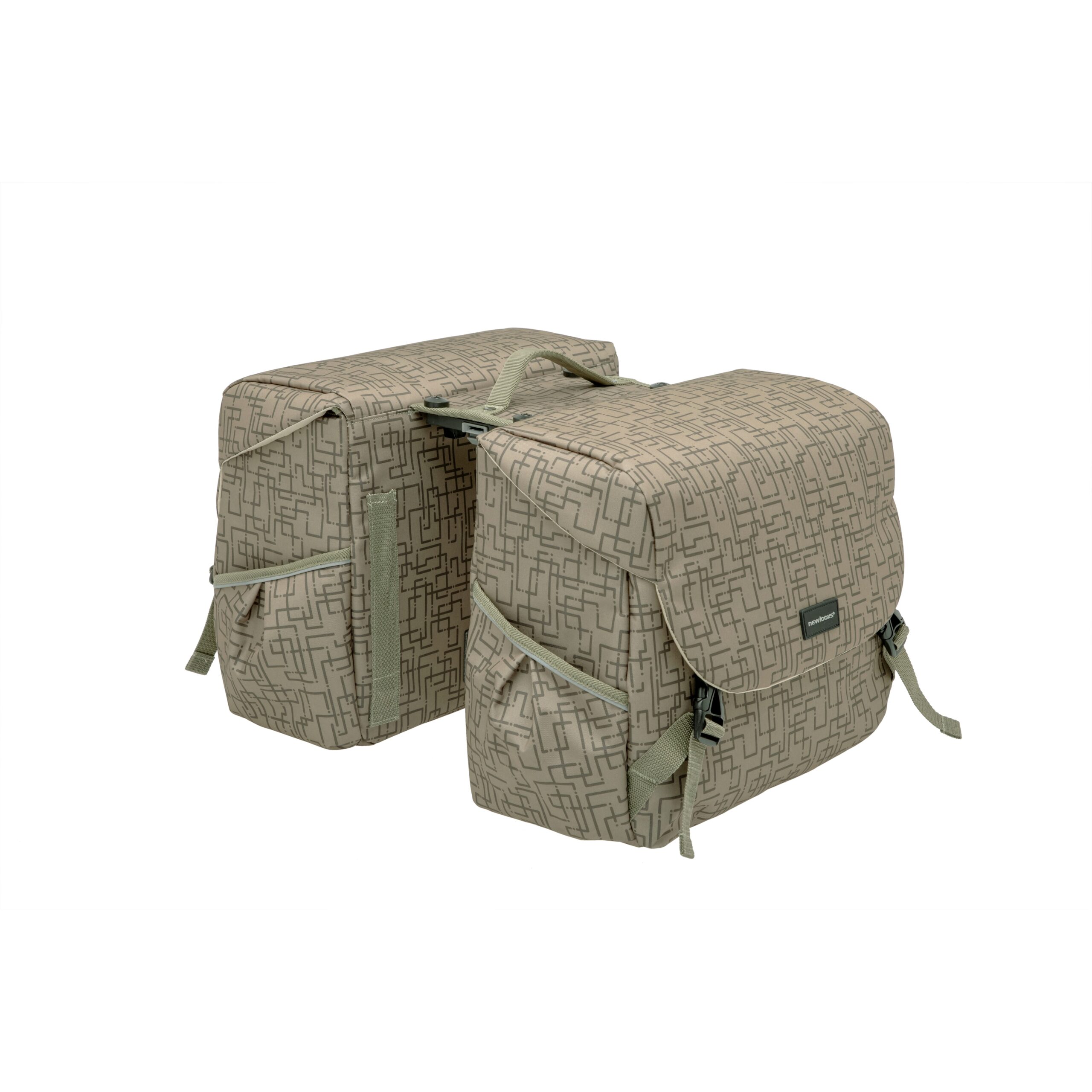 New Looxs Double Bike Bag Mondi Joy Ivy Walnut MIK 38L