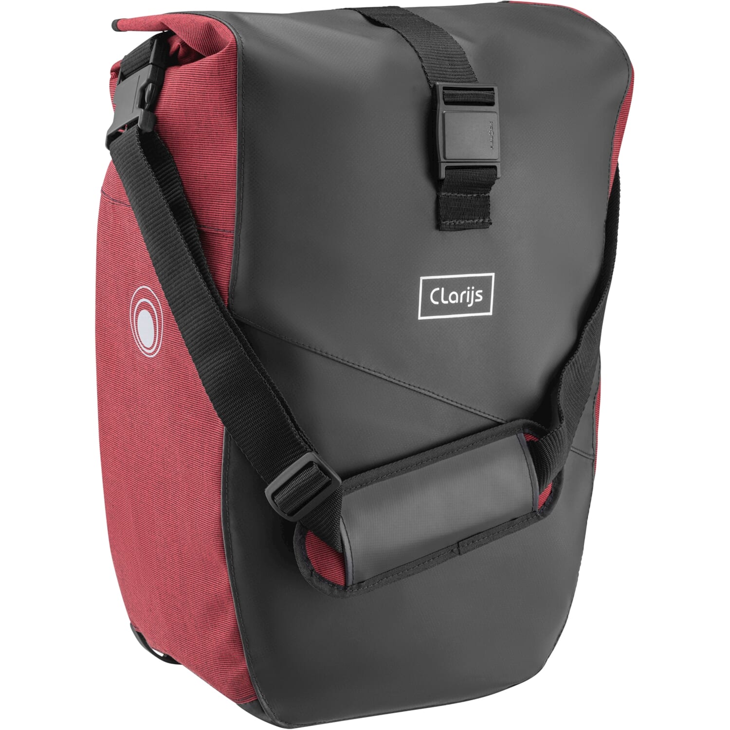 Clarijs Bicycle Bag Solobag 24L Black-Red