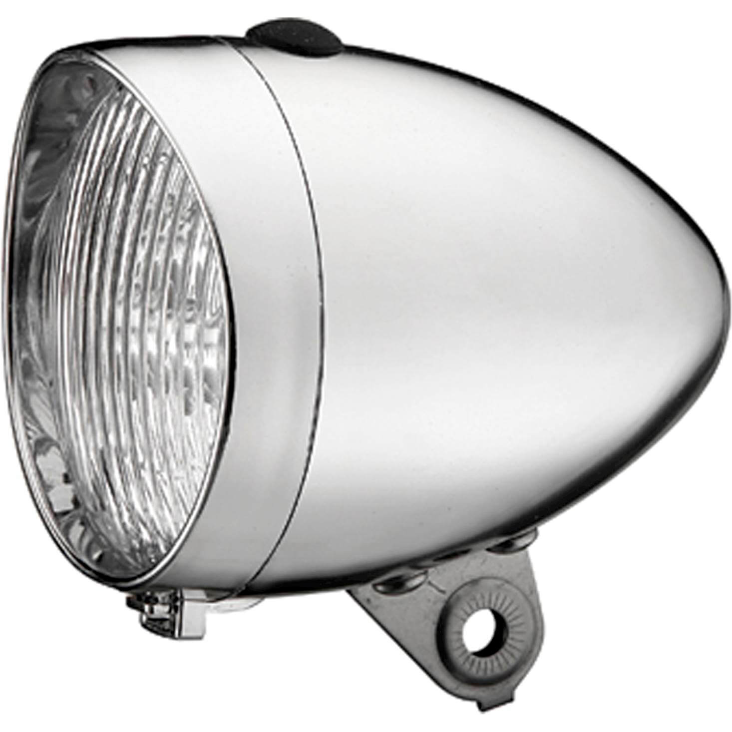 Union Headlight UN-4900 Retro Plus Battery Chrome
