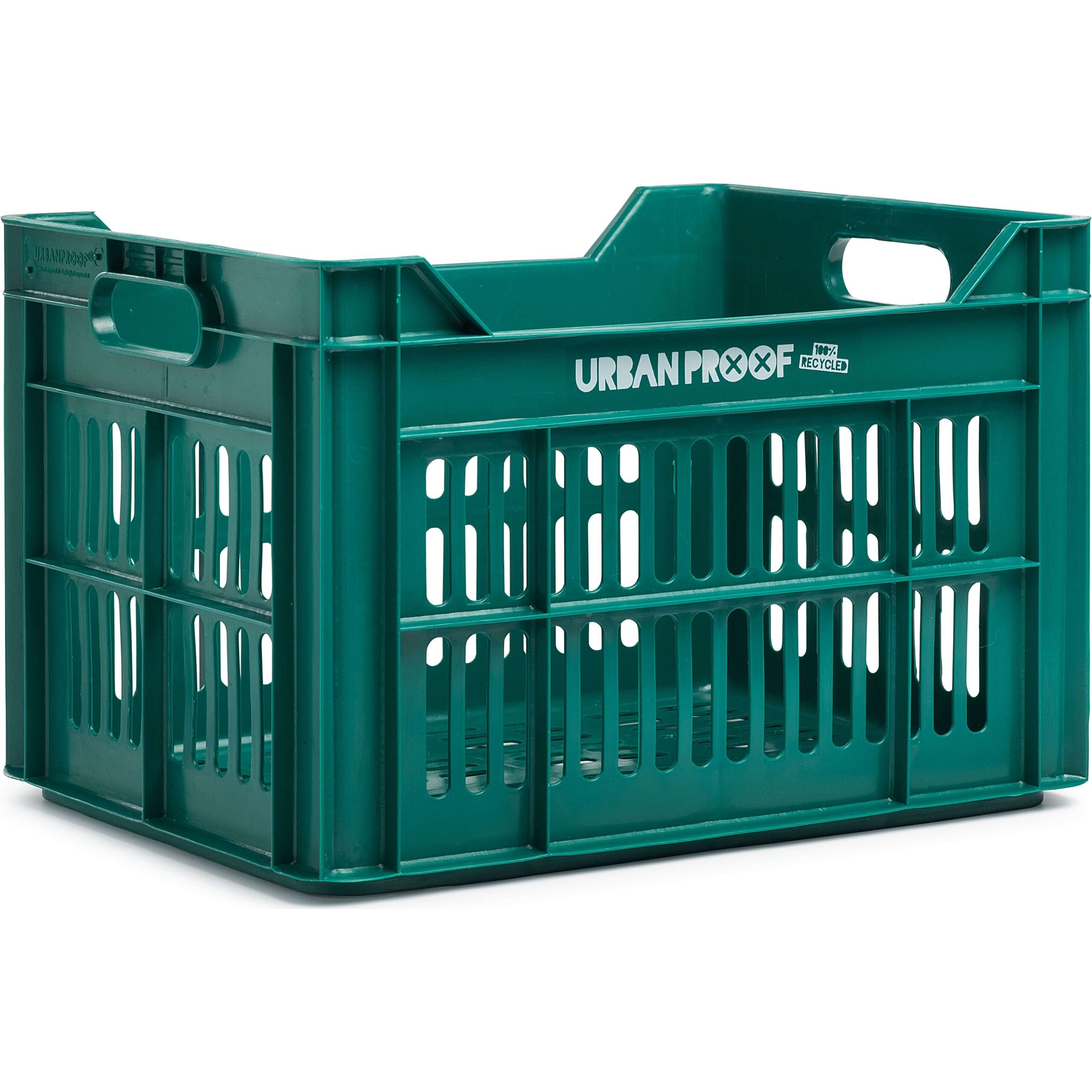 Urban Proof Bike Crate 30L Retro Green Recycled 40x30x25cm