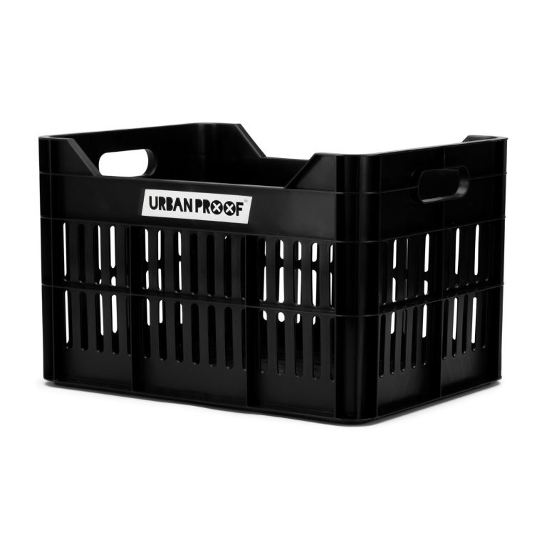 Urban Proof Bike Crate 30L Black Recycled 40x30x25cm