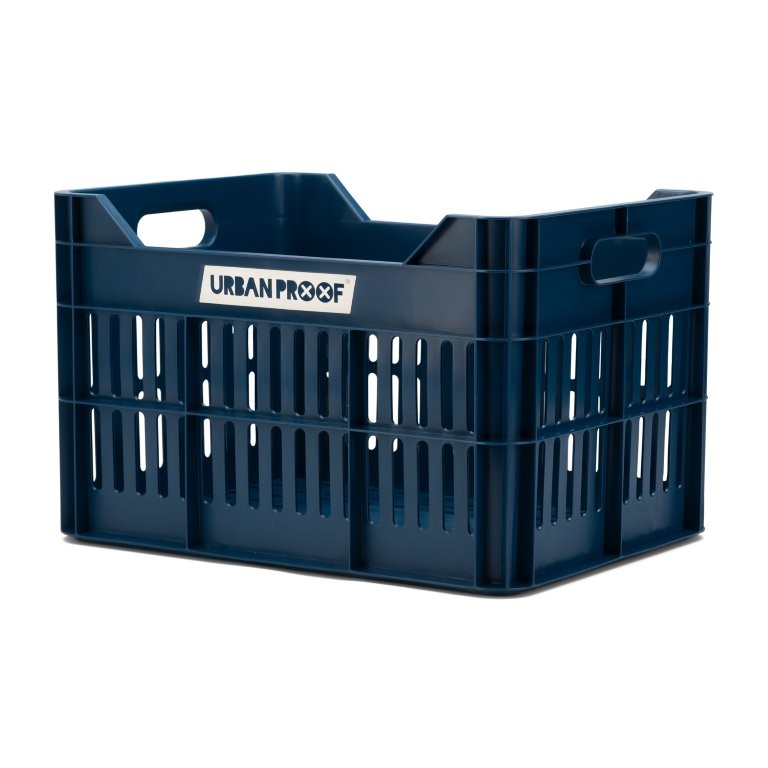 Urban Proof Bike Crate 30L Dark Blue Recycled 40x30x25cm