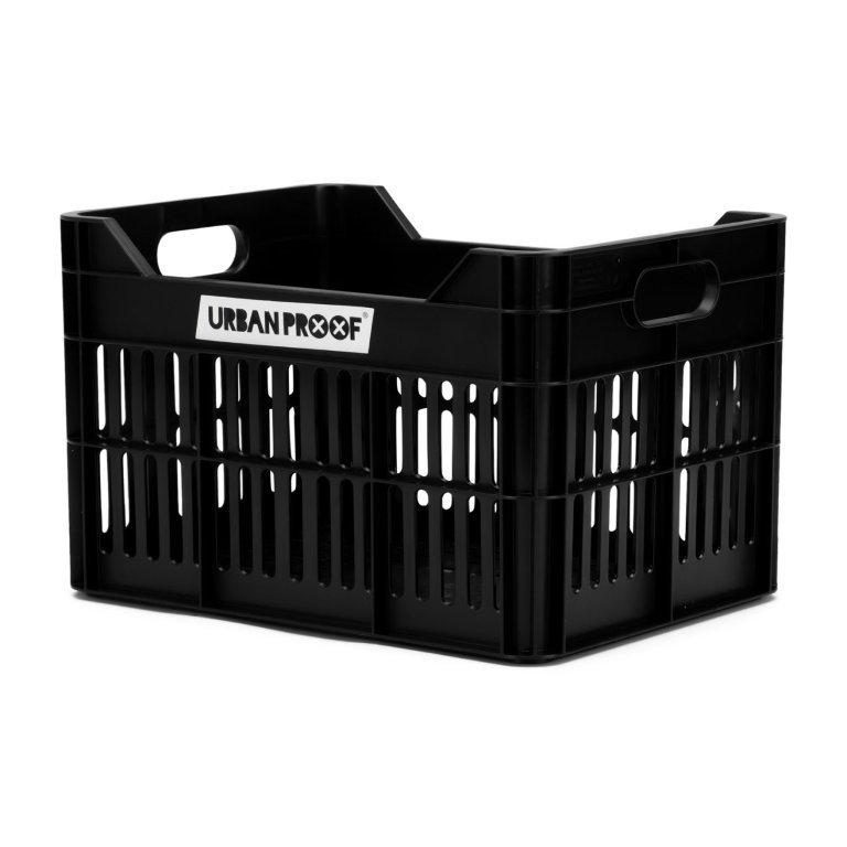 Urban Proof Bike Crate 15L Black Recycled 30x22x19cm