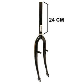 Front Fork 26 ATB With V-Brake Lug Black