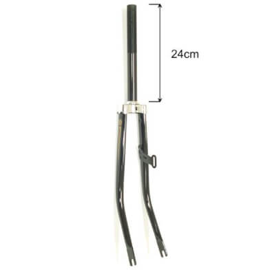 Front Fork 26 x 1 3/8 Black