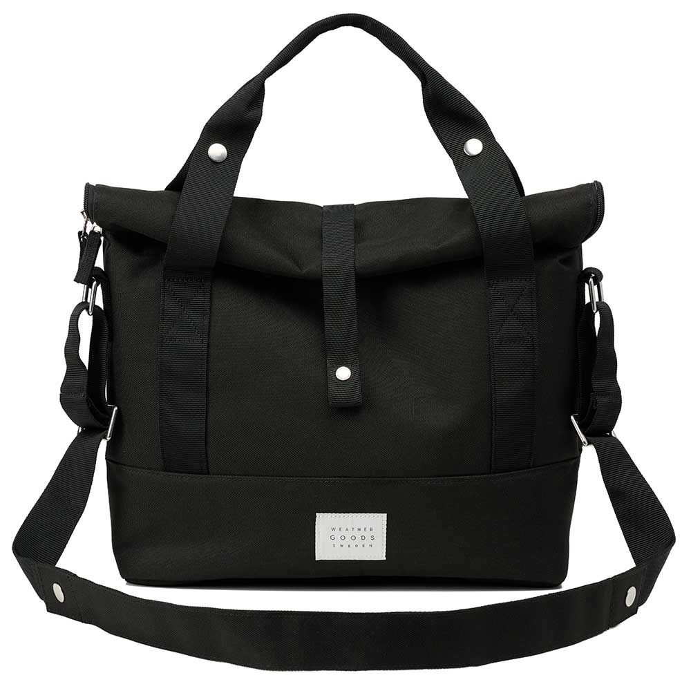 Weathergoods Sweden Shoulder Bag City Bike Satchel Black Weathergoods Sweden Shoulder Bag City Bike Satchel Black