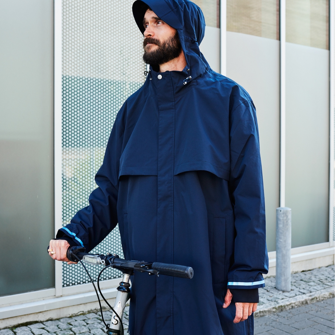 Weathergoods Sweden Raincoat Imbris Navy XS