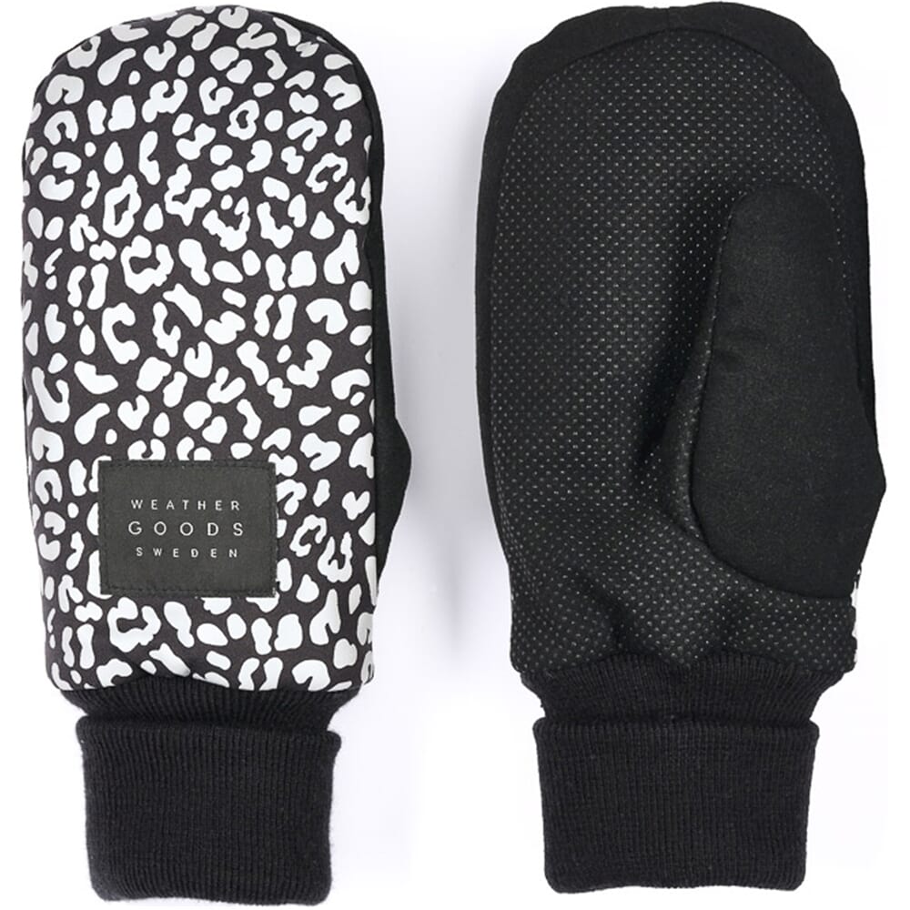 Weathergoods Sweden Reflective Mittens Luna Leopard M/L