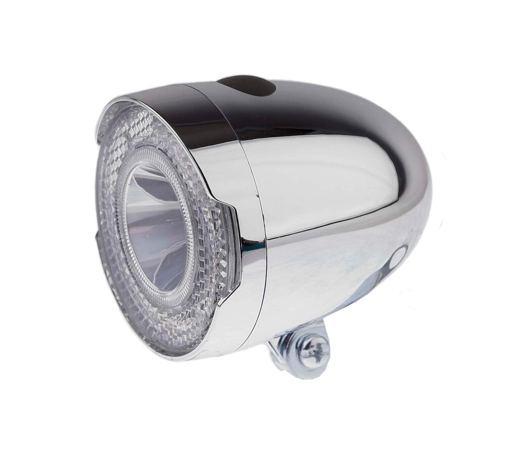 IKZI Light Headlight Retro JR Battery Chrome WP