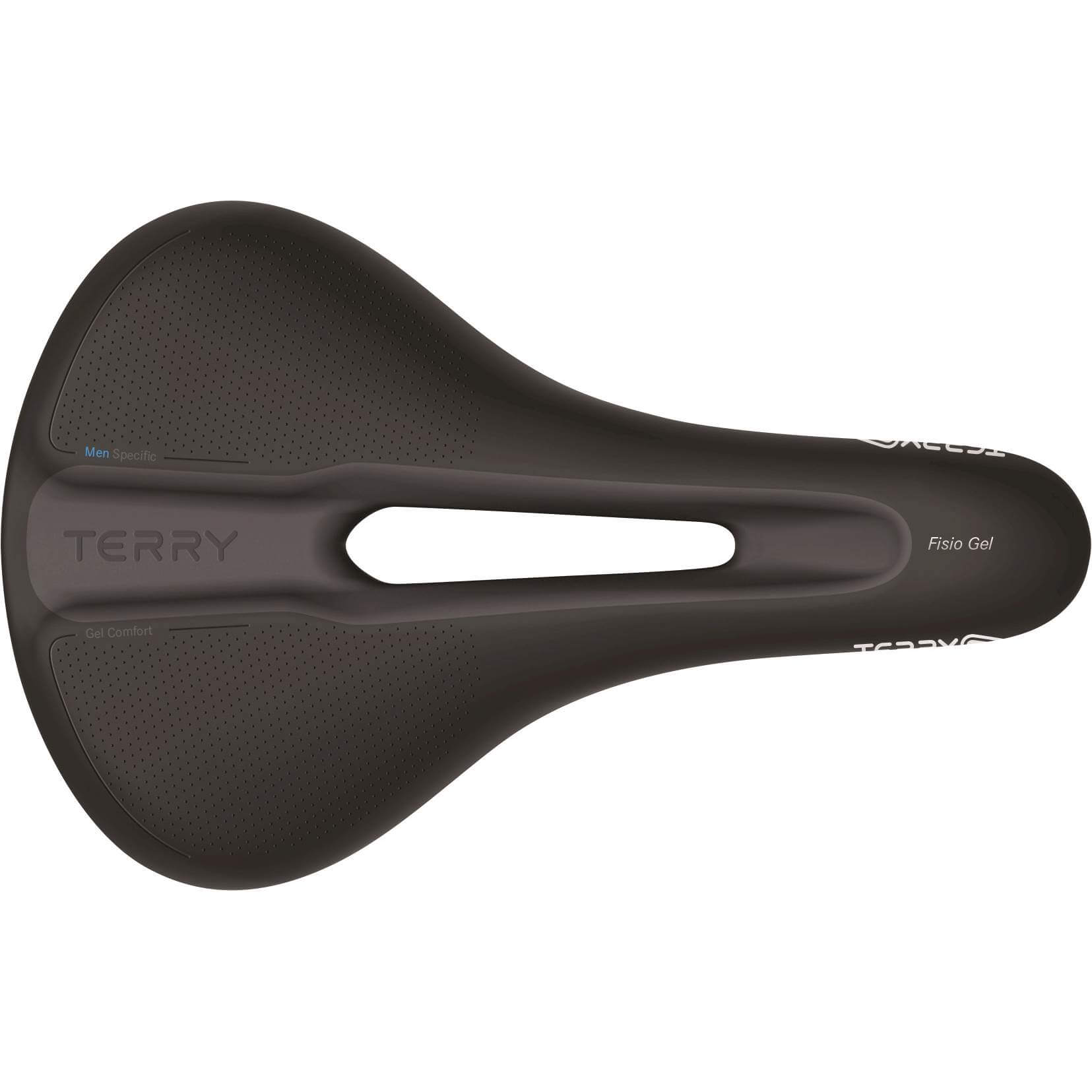 Terry Saddle Fisio Gel Men Black