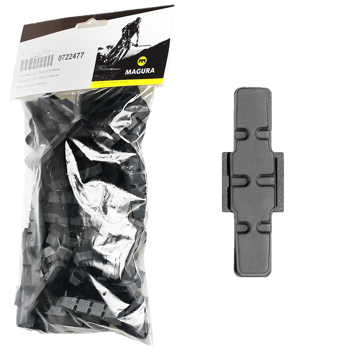 Pastilla de freno gris (PU = 25 juegos)