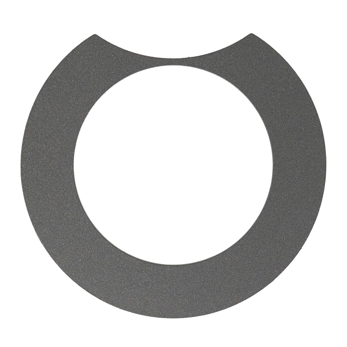 Cover ring, platinum, left design cap (BDU2XX) Cover ring, platinum, left design cap (BDU2XX)