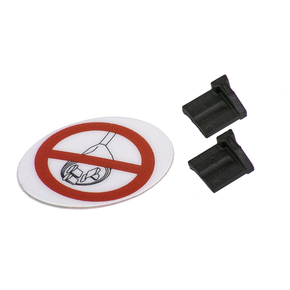 Juego de tapones ciegos para conector de carga