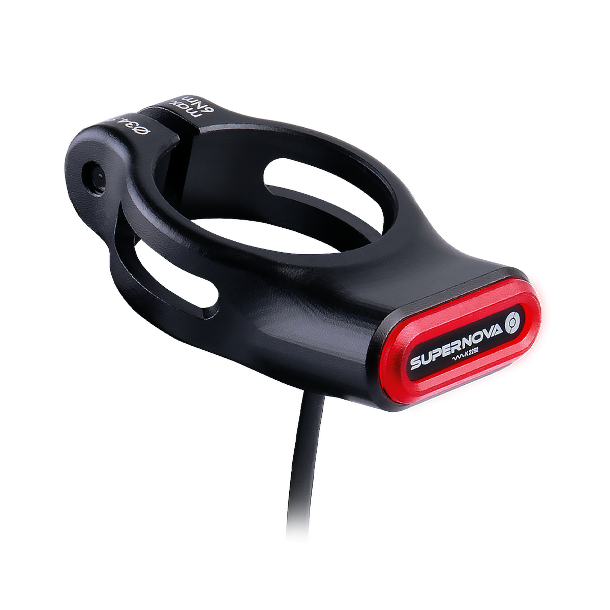 TL3 MINI ABRAZADERA DE TUBO DE SILLÍN Luz trasera, montaje en tubo de sillín, 12V - 27,2 mm