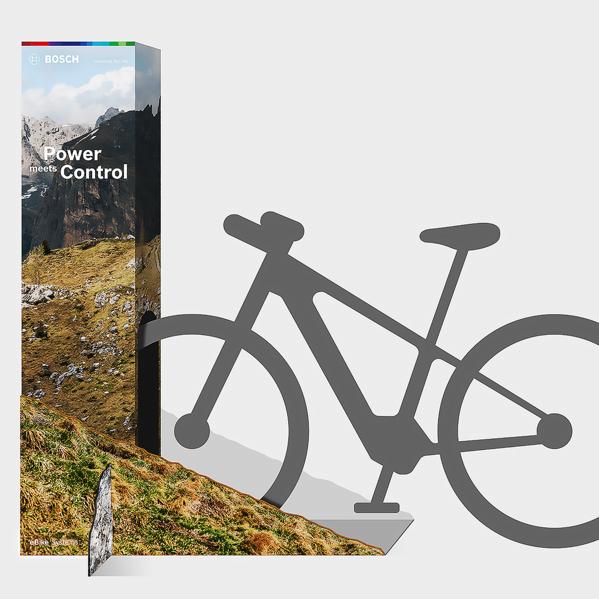 Bosch eBike CX cardboard display PL