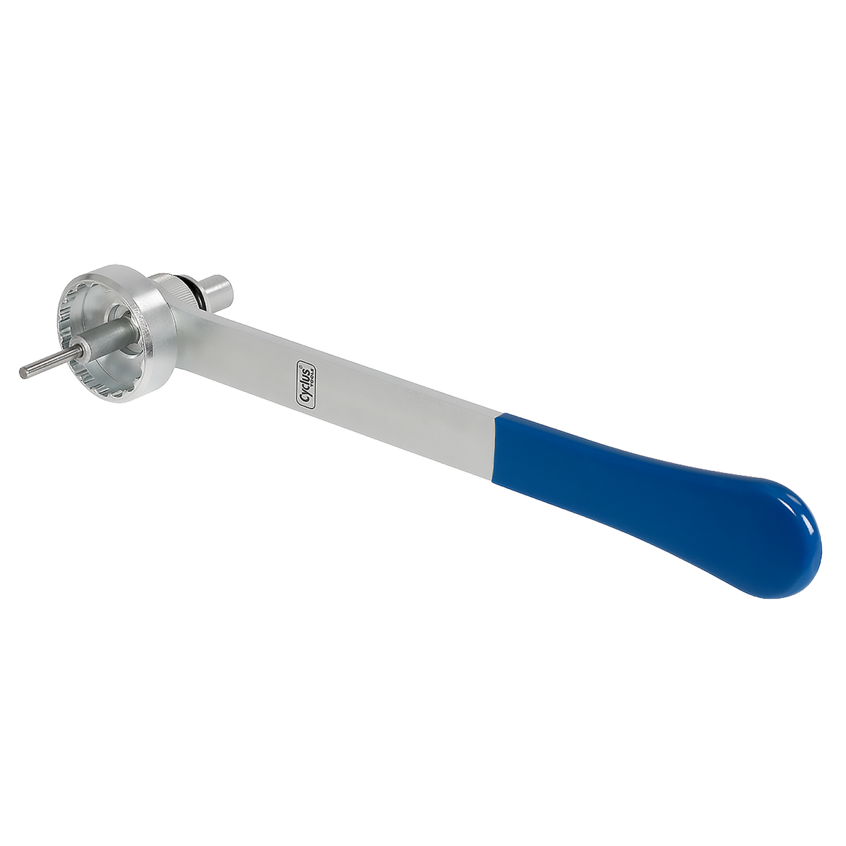 Herramienta de montaje "Jetmount'r" para abrir y cerrar el anillo de retención de los discos de freno y los casetes HG