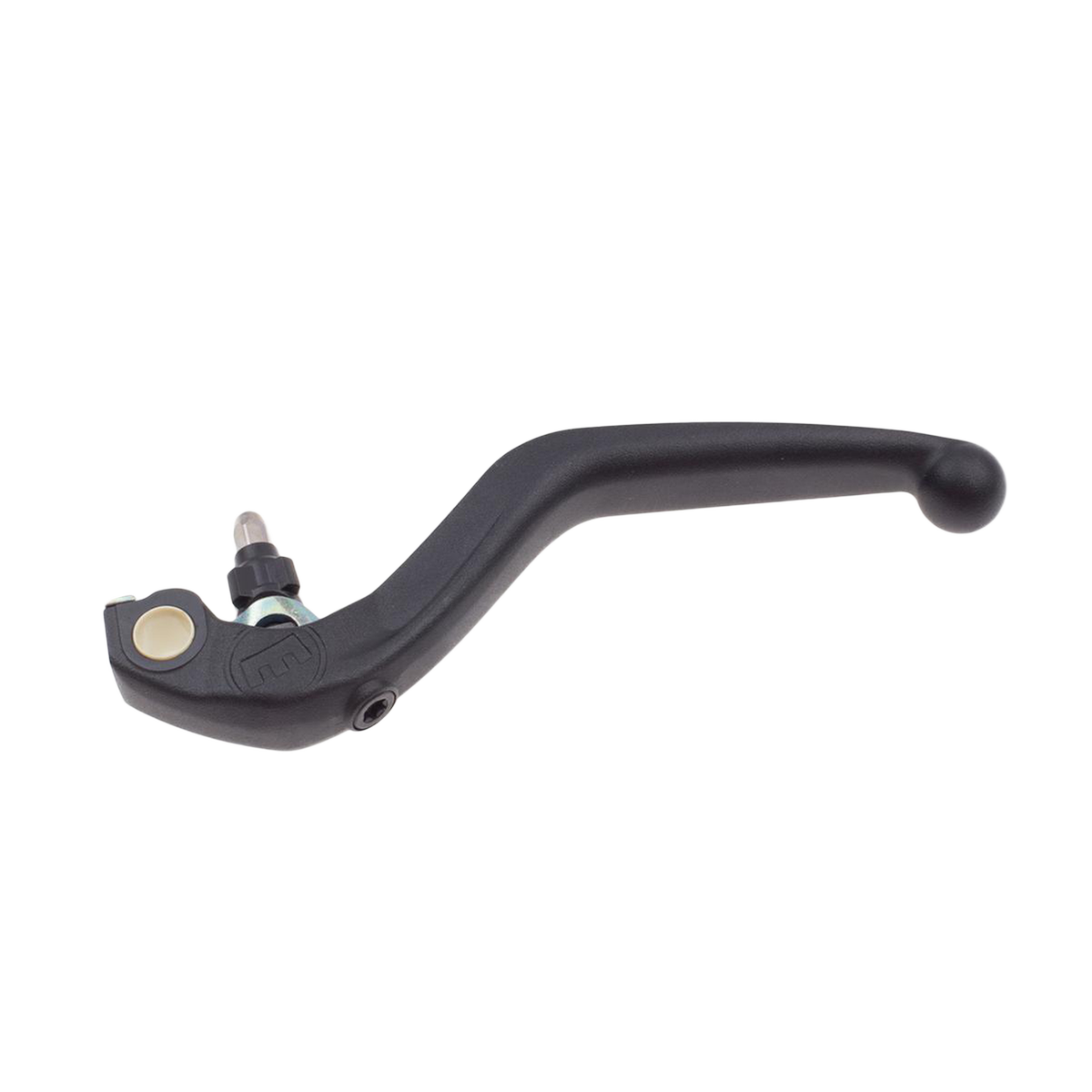 Palanca de freno HS33, palanca de 4 dedos con extremo esférico, negra