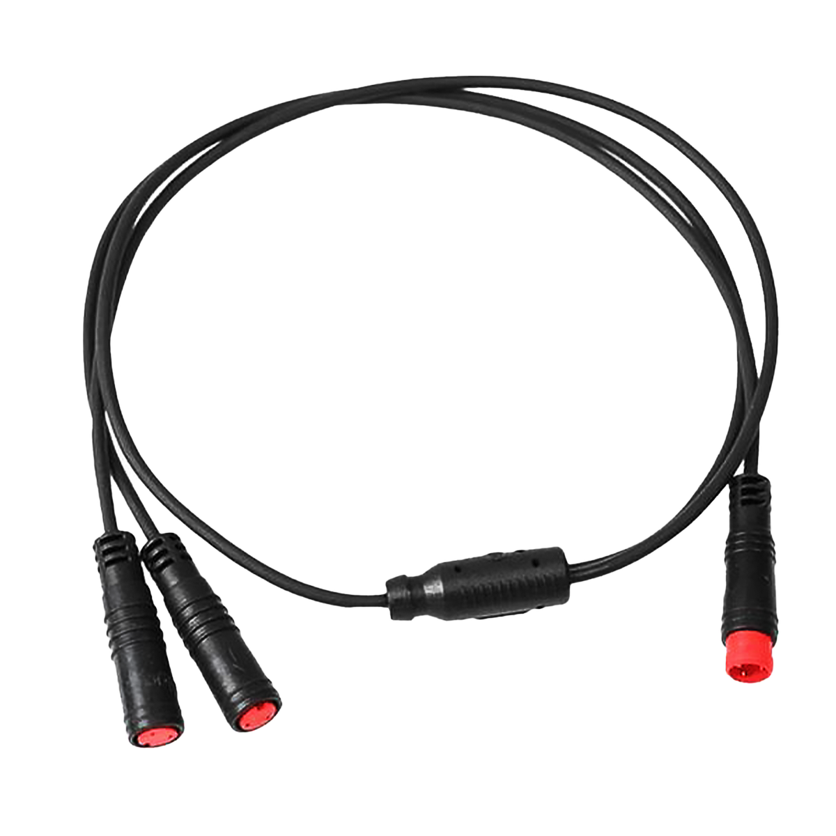 Cable divisor en Y para MTe/HSe, 2 conectores hembra Higo mini B y 1 conector macho Higo mini B