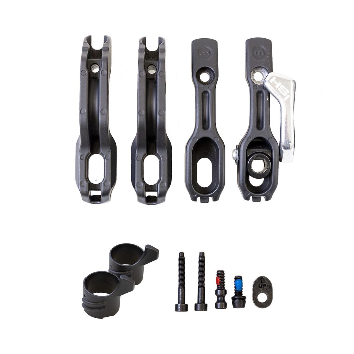 Adaptador HSi completo para 1 freno, negro