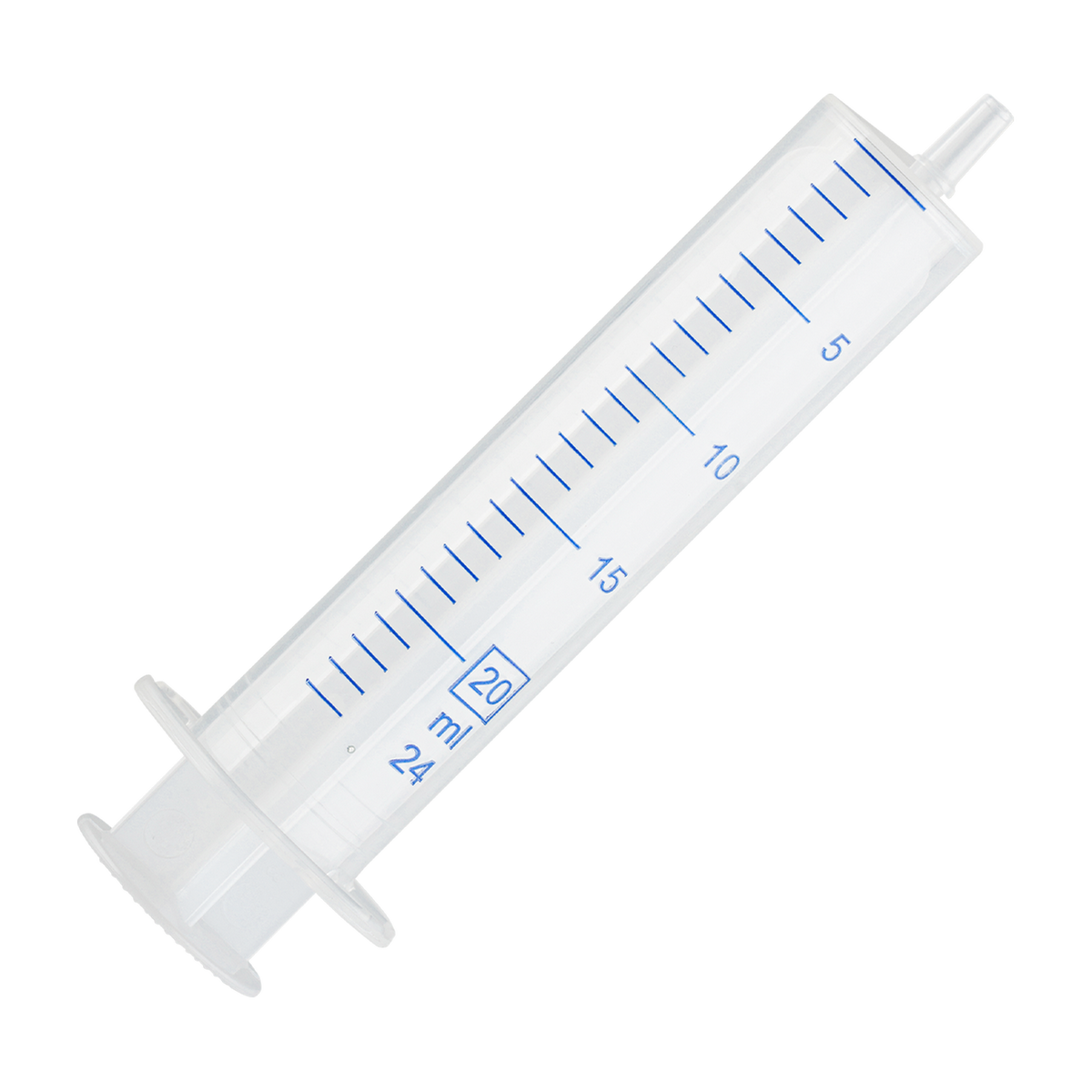 Jeringa de purga con puerto de 24 ml